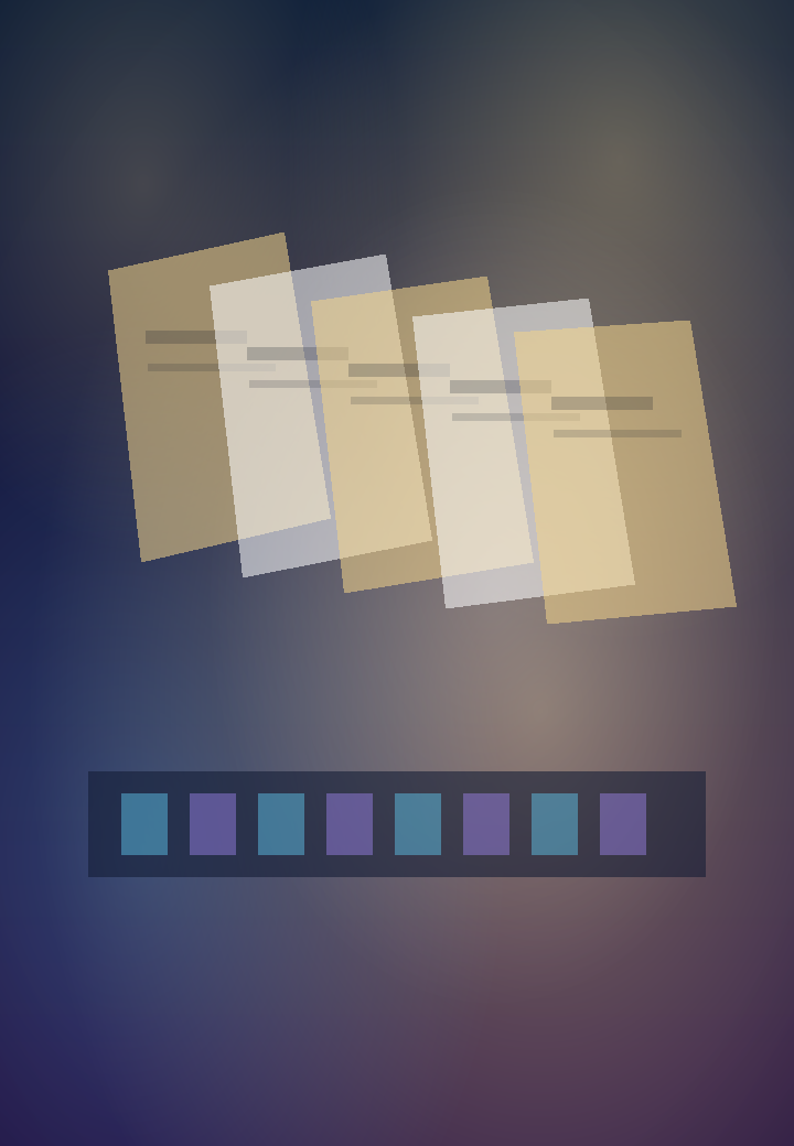Bright digital magazine shelf with multiple clear issue covers